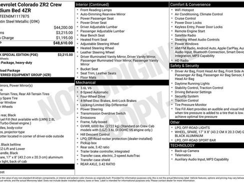 Used 2021 Chevrolet Colorado ZR2 w/ ZR2 Dusk Special Edition AWD/4WD image 6