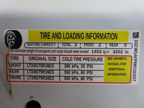 Used 2021 Chevrolet Express 2500 Work Van w/ Driver Convenience Package image 48