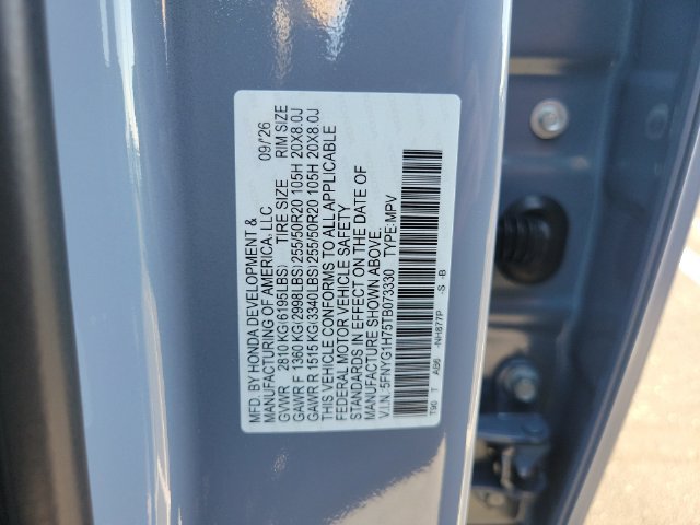 New 2026 Honda Pilot Touring image 41