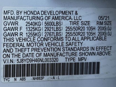 Used 2022 Acura MDX FWD w/ Technology Package image 35