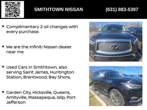 Used 2019 INFINITI QX80 Luxe w/ 22" Wheel Package image 3