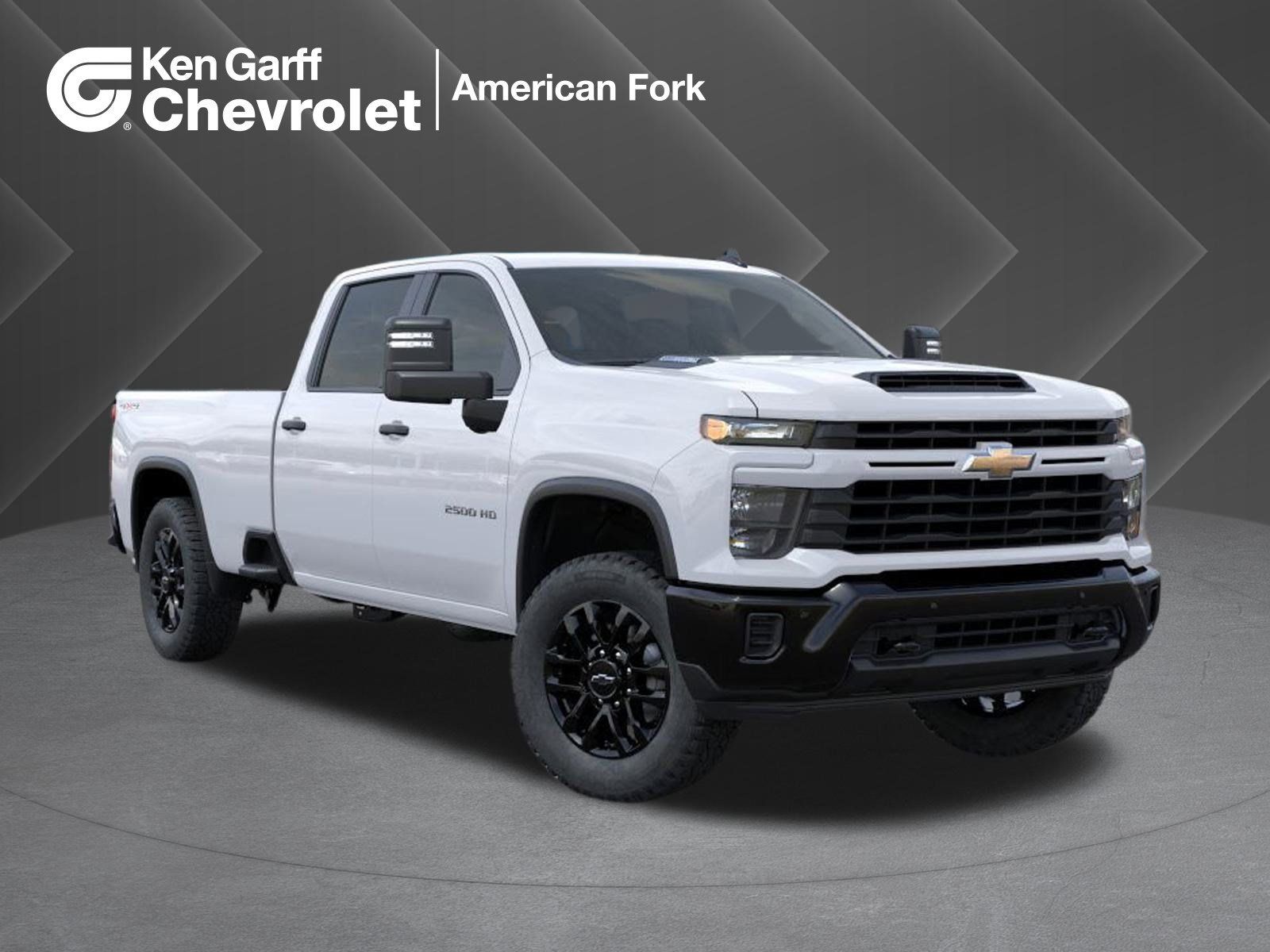 New 2025 Chevrolet Silverado 2500 Custom w/ Custom Value Package AWD/4WD image 1