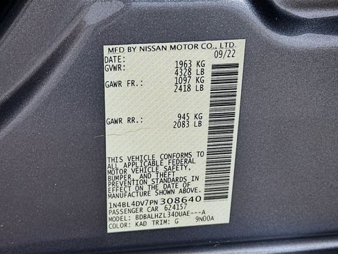 Used 2023 Nissan Altima 2.5 SV w/ SV Premium Package FWD image 12