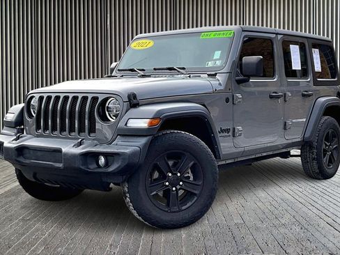 Used 2021 Jeep Wrangler Unlimited Sport image 2