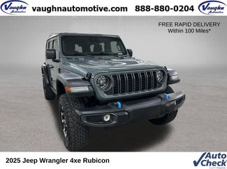 Used 2025 Jeep Wrangler Unlimited Rubicon 4xe w/ Safety Group AWD/4WD 360° Tour