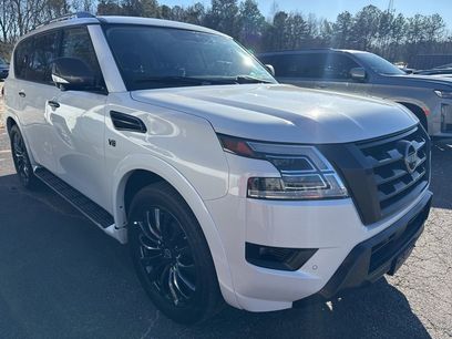 Used 2021 Nissan Armada Platinum w/ Captain's Chairs Package