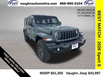 New 2026 Jeep Wrangler Sport S