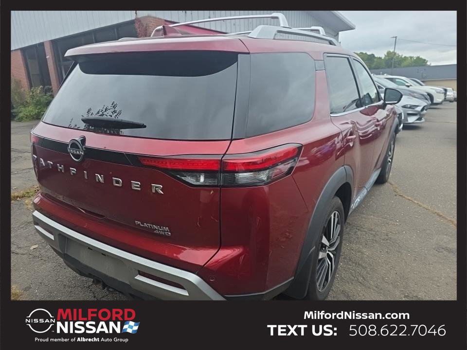 Certified 2023 Nissan Pathfinder Platinum w/ Cargo Package AWD/4WD image 5