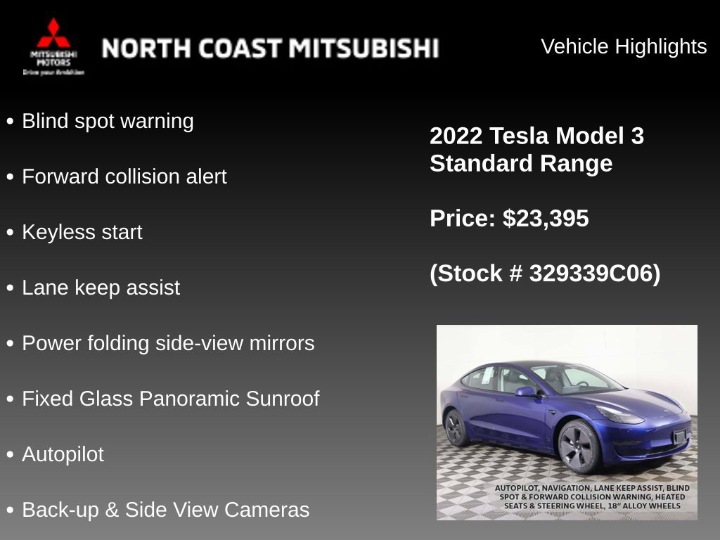 Used 2022 Tesla Model 3 RWD image 2