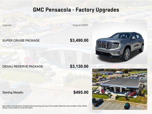 Certified 2025 GMC Acadia Denali w/ Super Cruise Package image 4