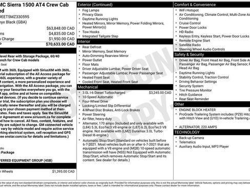Used 2021 GMC Sierra 1500 AT4 AWD/4WD image 6