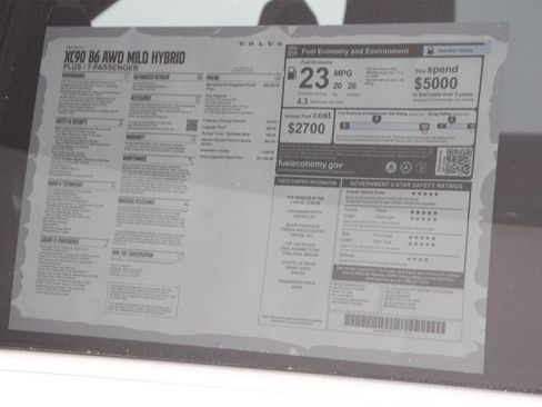 New 2026 Volvo XC90 B6 Plus w/ Protection Package image 18