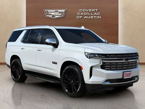 Used 2021 Chevrolet Tahoe Premier w/ Texas Edition RWD image 4