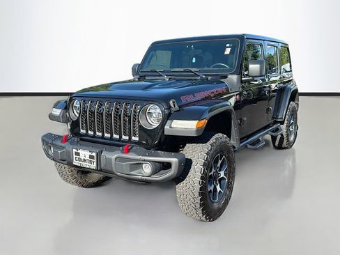 Used 2022 Jeep Wrangler Unlimited Rubicon w/ Steel Bumper Group AWD/4WD image 3
