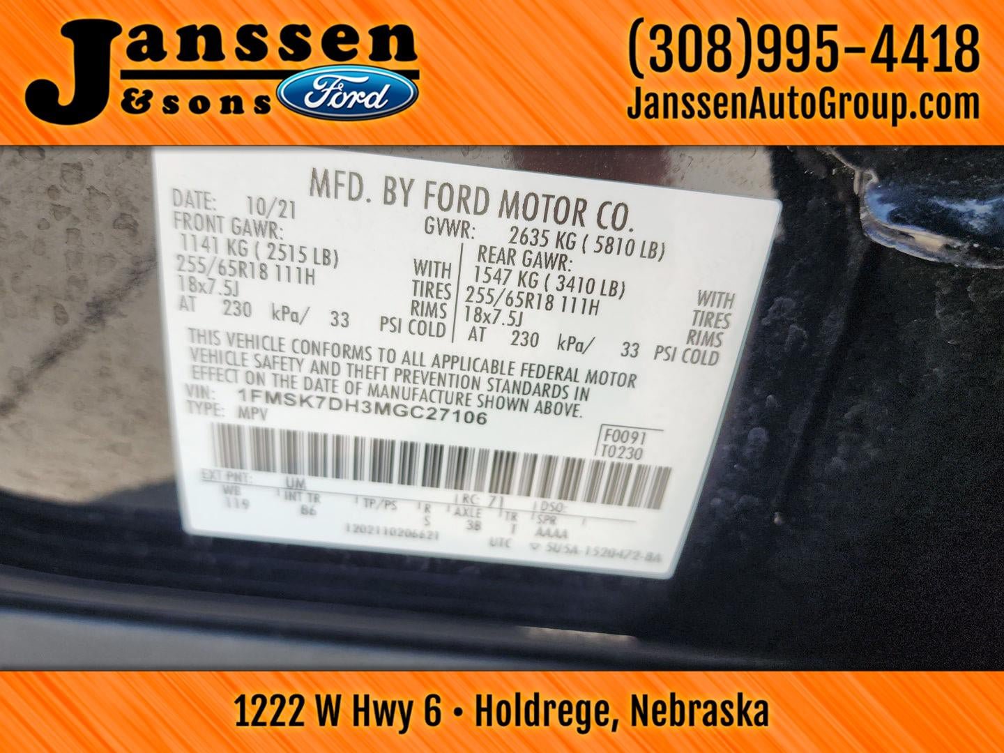 Used 2021 Ford Explorer XLT RWD image 21