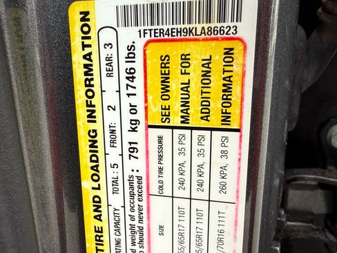 Used 2019 Ford Ranger XLT w/ Equipment Group 301A Mid image 41