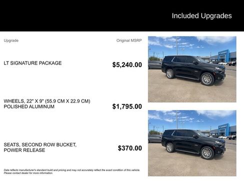 Used 2023 Chevrolet Tahoe LT w/ LT Signature Package image 5