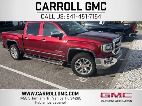 Used 2016 GMC Sierra 1500 SLT w/ SLT Premium Package RWD image 1