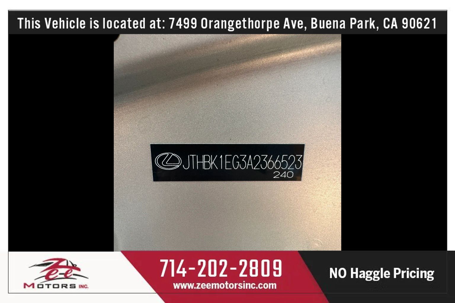 Used 2010 Lexus ES 350 w/ Preferred Accessory Package FWD image 62
