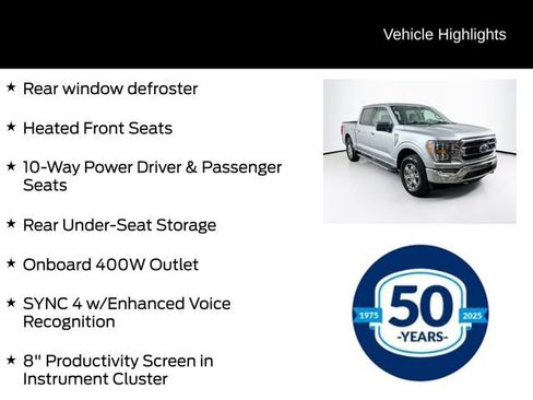 Certified 2021 Ford F150 XLT w/ Equipment Group 302A High AWD/4WD image 16