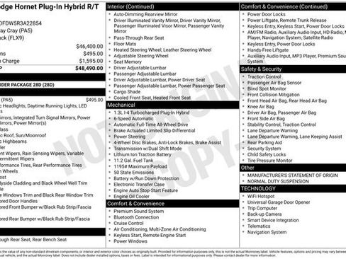 New 2024 Dodge Hornet R/T Plus image 15
