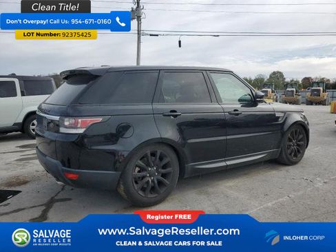 Used 2014 Land Rover Range Rover Sport Supercharged AWD/4WD image 4