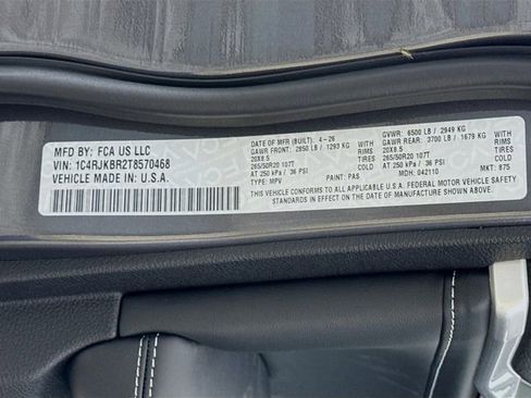 New 2026 Jeep Grand Cherokee L Limited AWD/4WD image 32