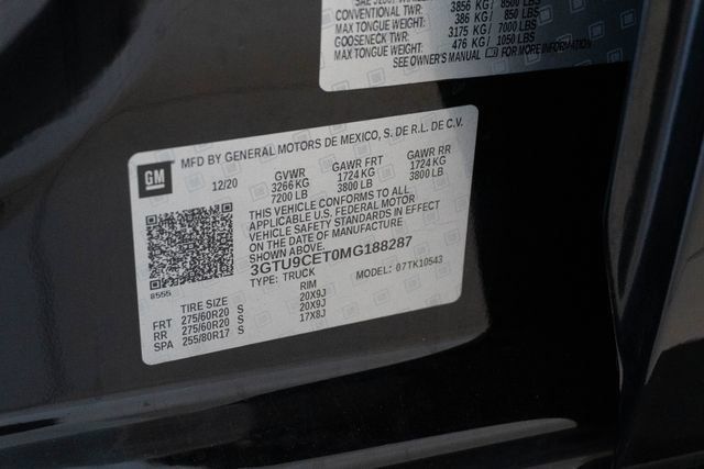 Used 2021 GMC Sierra 1500 Elevation w/ X31 Off-Road Package AWD/4WD image 36