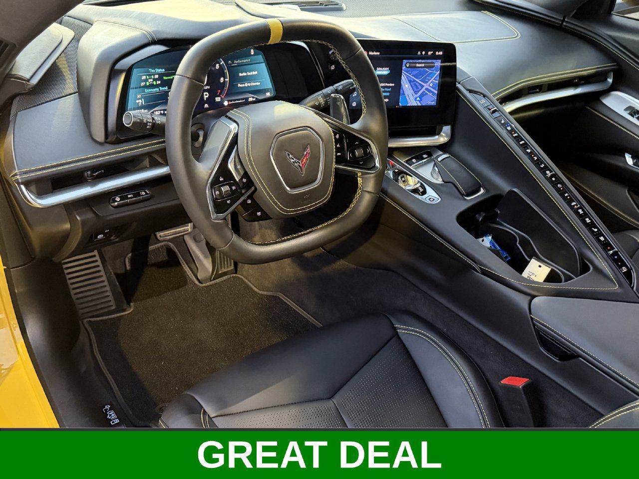 Used 2025 Chevrolet Corvette Stingray Premium Cpe w/ Z51 Performance Package RWD image 7