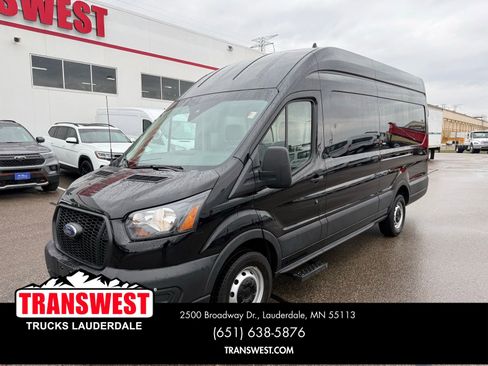 Used 2023 Ford Transit 250 148 High Roof Extended w/ Load Area Protection Package RWD image 1