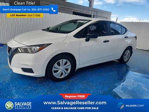 Used 2020 Nissan Versa S FWD image 1