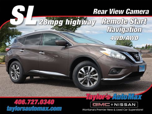Used 2017 Nissan Murano SL AWD/4WD image 1