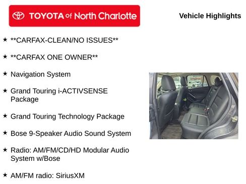 Used 2016 MAZDA CX-5 Grand Touring image 5