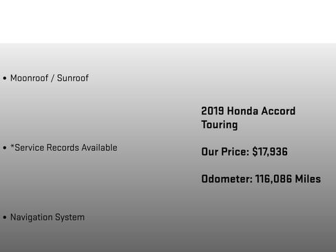 Used 2019 Honda Accord Touring image 12