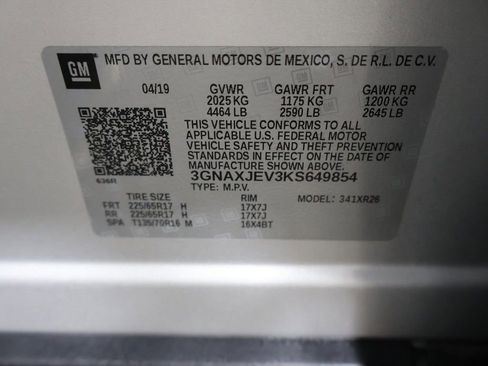 Used 2019 Chevrolet Equinox LT w/ Driver Convenience Package FWD image 46