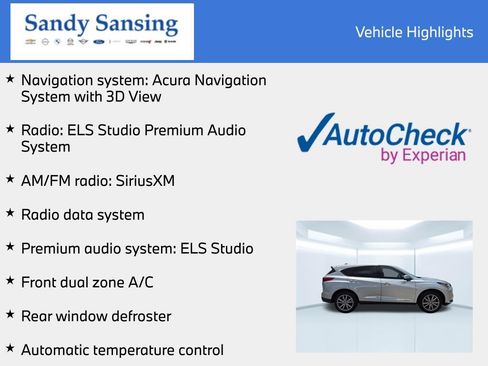 Used 2023 Acura RDX FWD w/ Technology Package image 7