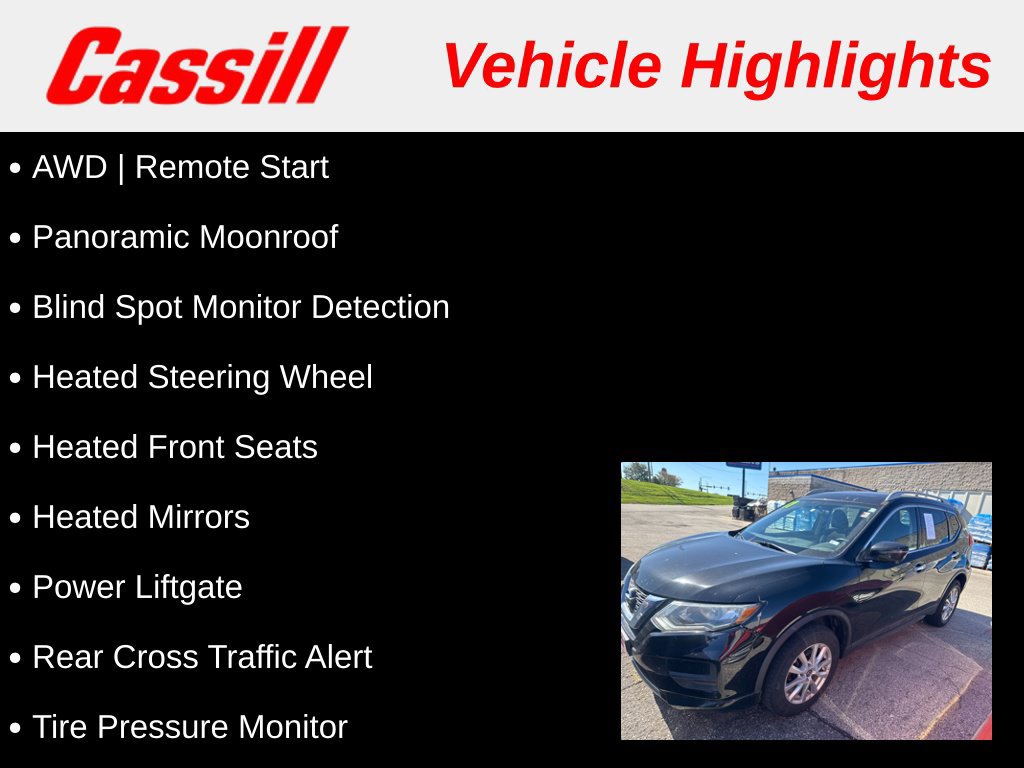 Used 2017 Nissan Rogue SV AWD/4WD image 3