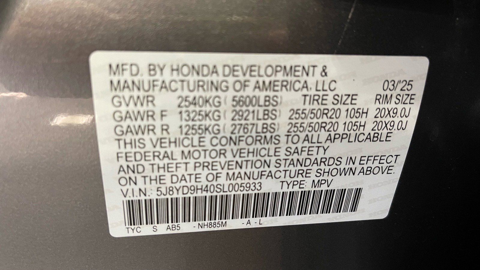 Used 2025 Acura MDX w/ Technology Package FWD image 19