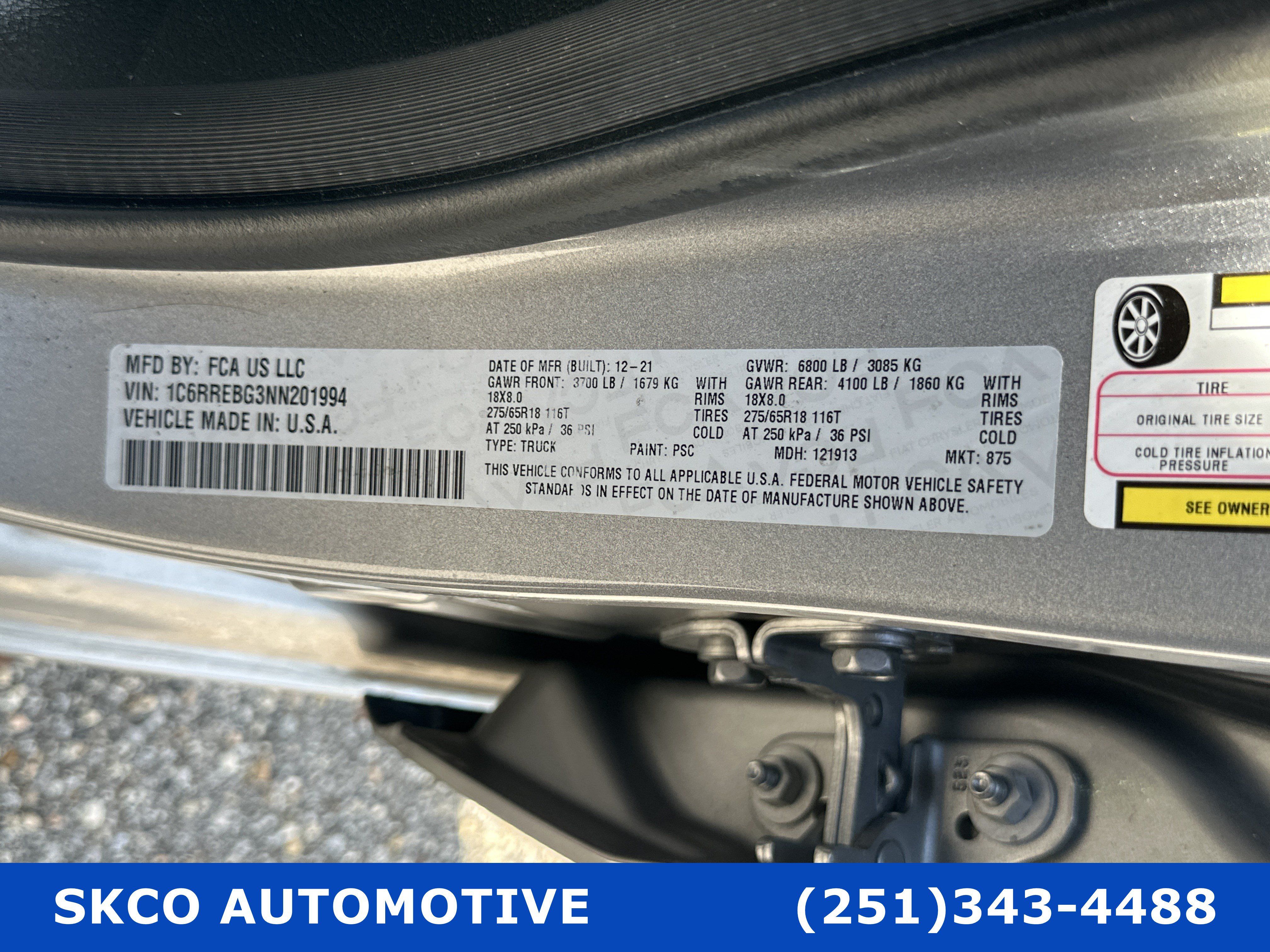 Used 2022 RAM 1500 Big Horn RWD image 25