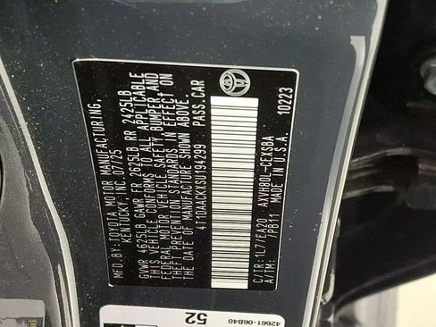 Certified 2025 Toyota Camry SE FWD image 33