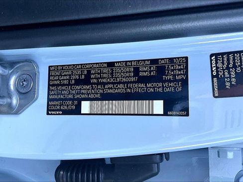 New 2026 Volvo EX30 Cross Country Ultra w/ Protection Package Premier image 36