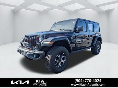 Used 2021 Jeep Wrangler Unlimited Rubicon w/ Steel Bumper Group AWD/4WD image 7
