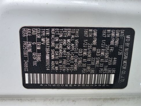 Used 2021 Nissan Rogue SV image 25