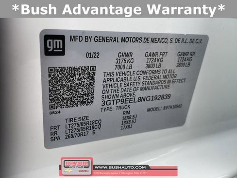 Used 2022 GMC Sierra 1500 AT4 w/ AT4 Premium Package image 34