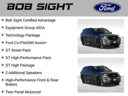 Used 2024 Ford Explorer ST w/ Equipment Group 401A image 3
