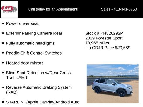 Used 2019 Subaru Forester Sport AWD/4WD image 11