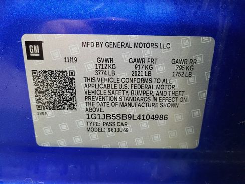 Used 2020 Chevrolet Sonic LS image 33