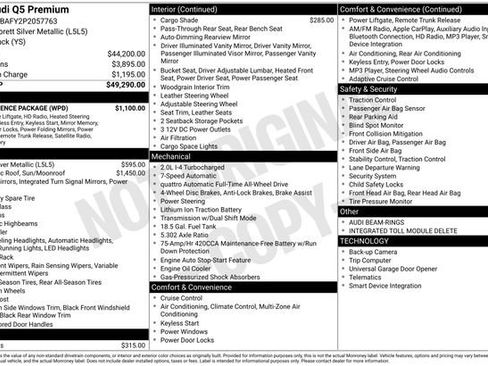 Used 2023 Audi Q5 2.0T Premium w/ Convenience Package image 5