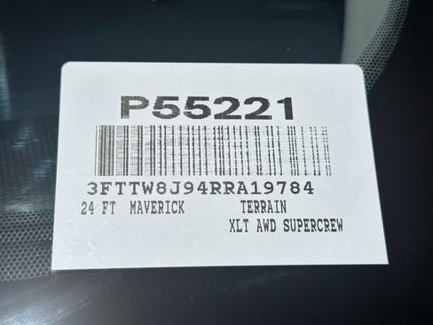 Used 2024 Ford Maverick XLT w/ Equipment Group 300A Standard AWD/4WD image 30