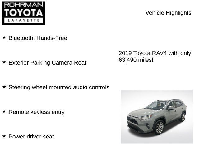 Used 2019 Toyota RAV4 XLE Premium FWD image 7